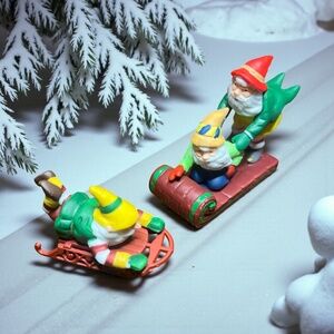 Department 56 - “Testing the toys” Set of 2 - with box